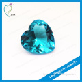 Loose beautiful heart shape aquamarine gemstone